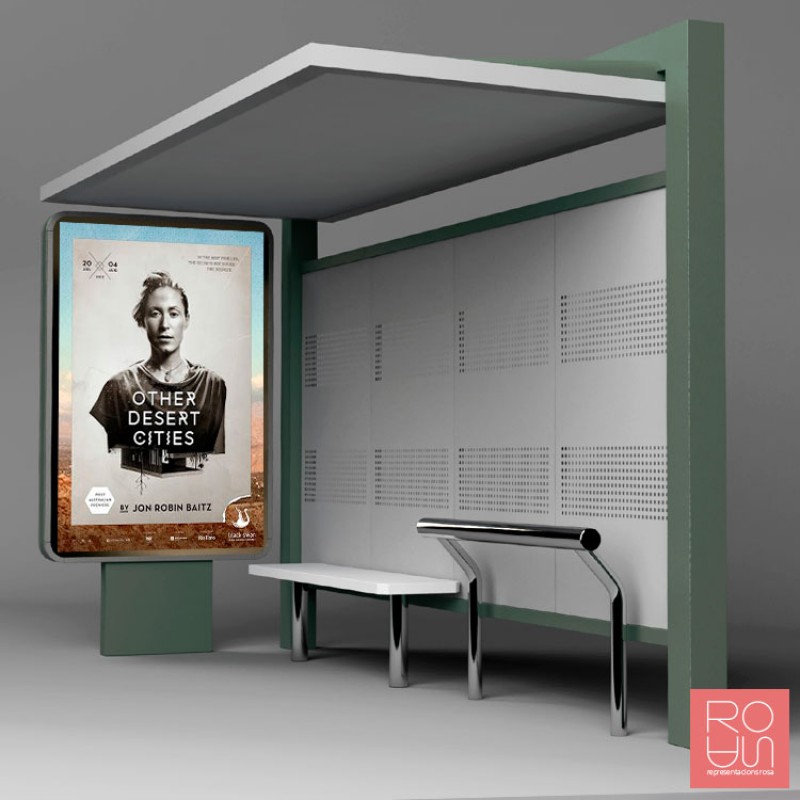 Marquesina parada d'autobús New Vela